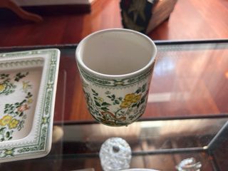 Juego de fumador porcelana