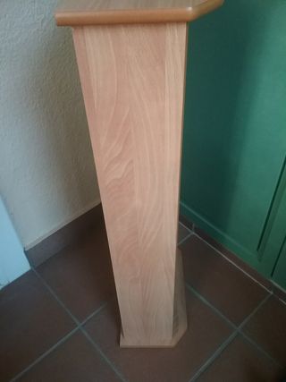 Mueble torre CDs madera - 5 baldas