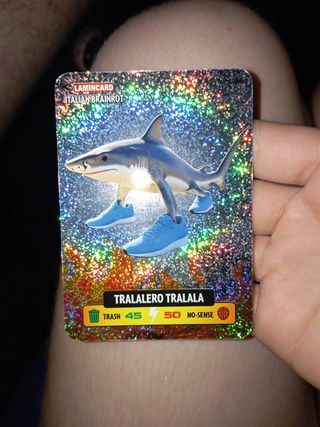 Italian Brainrot - TRALALA carta lamincard de segunda mano por 15