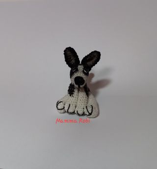 Portachiavi Cane chihuahua amigurumi
