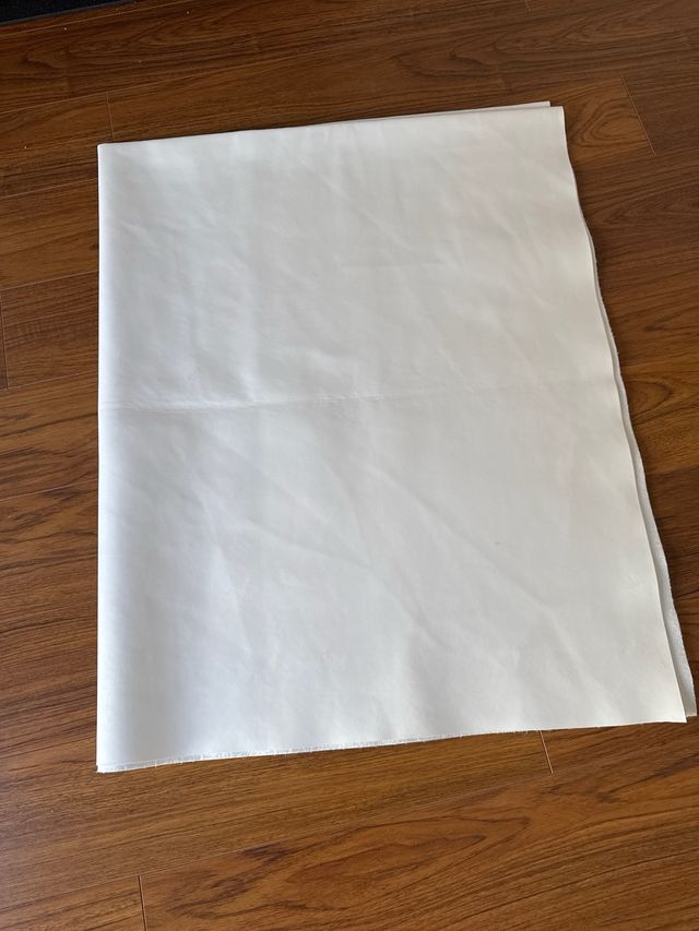 Mantel protector blanco