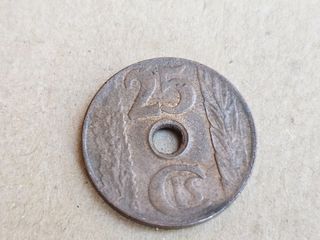 25 céntimos España 1938 precio por las dos monedas