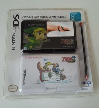 ZELDA 2 Cajas Nintendo DS/ Lite + 1 ComfortStylus 