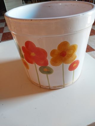 2 Macetas Cerámica - Decoración hogar