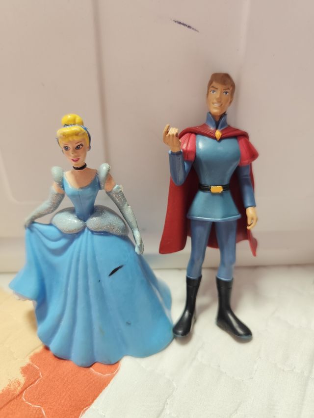 Lote Figuras Cenicienta Príncipe