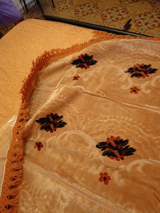 Coperta vintage in tessuto