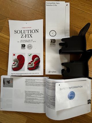Adaptador ISOFIX Cybex Solution Z-Fix