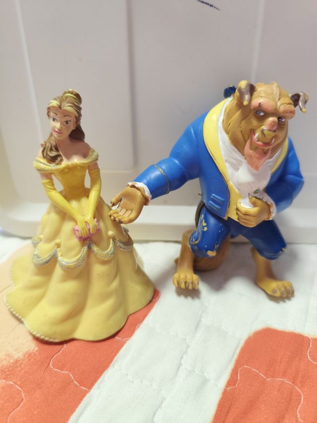 Figuras Bella y Bestia