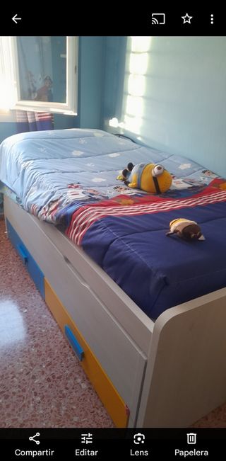 Cortinas y colcha infantil piratas