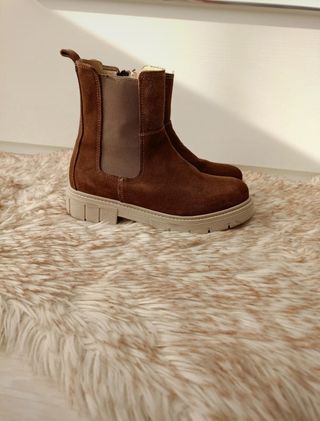 Botines Piel Marrón