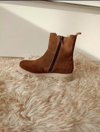 Botines Piel Marrón