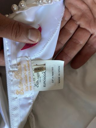 Vestido novia blanco