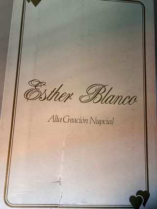 Vestido novia blanco