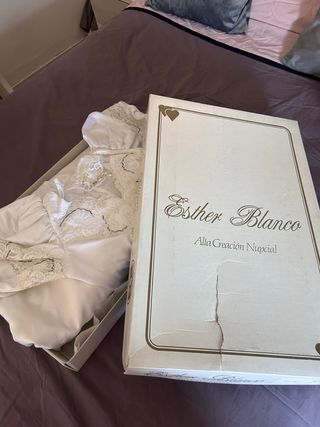 Vestido novia blanco