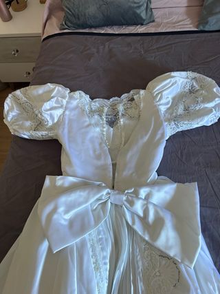 Vestido novia blanco
