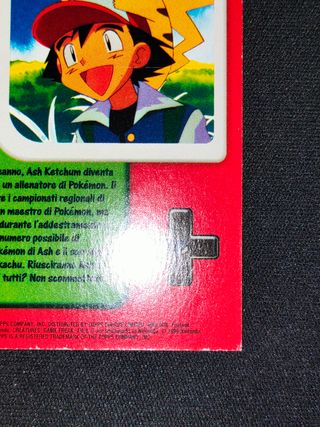 TV1 Ash Ketchum Foil - Ed. TOPPS 1999 ITA - Ottime