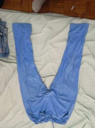 Pantalones chándal azules