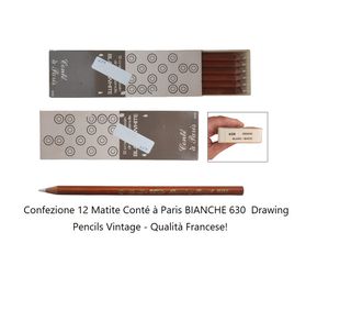 Matite Conté Paris Bianche 630