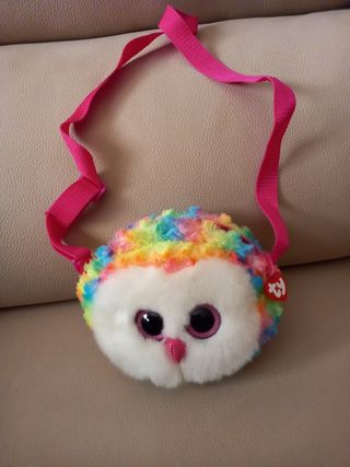 Bolso Ty Búho arcoiris