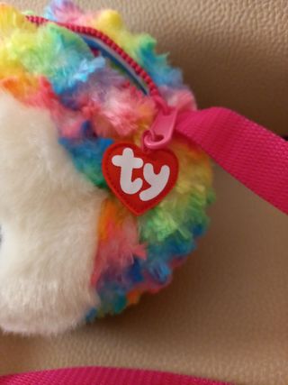 Bolso Ty Búho arcoiris