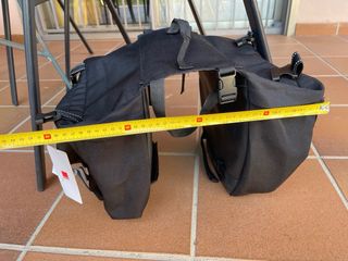 Alforjas bici. Marca Ros. Bolsa superior.