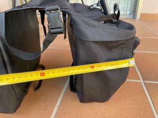 Alforjas bici. Marca Ros. Bolsa superior.