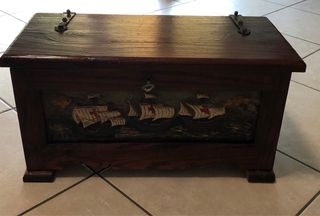 Baule in legno - stile antico