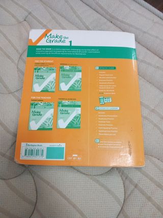 Libro de inglés de 1 de bachillerato THE GRADE