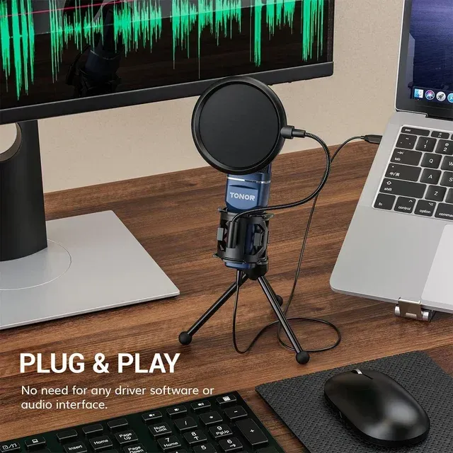 ¡¡-50%!! | TONOR TC-777 - Micrófono Cardioide USB