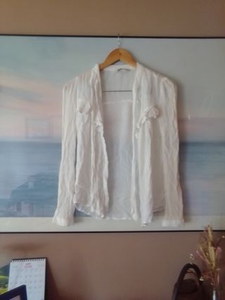 Blusa blanca verano