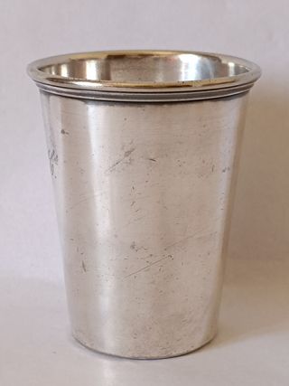 Gobelet Plata siglo XIX Francia