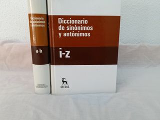 Diccionario De Sinónimos Y Antónimos A-Z. Gredos