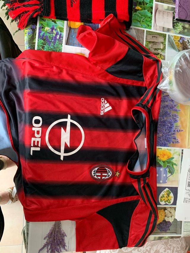 Sciarpa A.C. Milan - Rossa e Nera