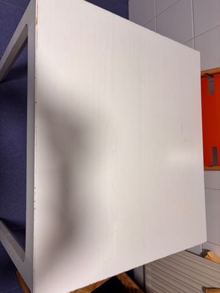Mesa blanca extensible madera