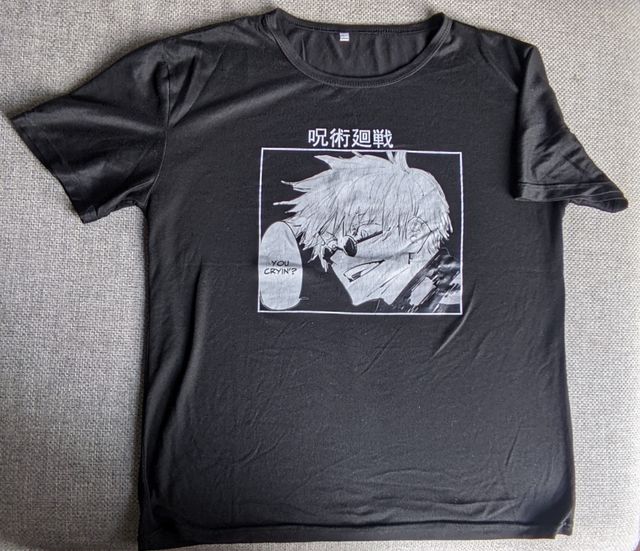 Camiseta Jujutsu Kaisen - Negra