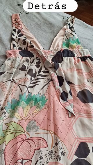 VESTIDO LARGO DE TUL HOMBROS ESPALDA DESCUBIERTA  