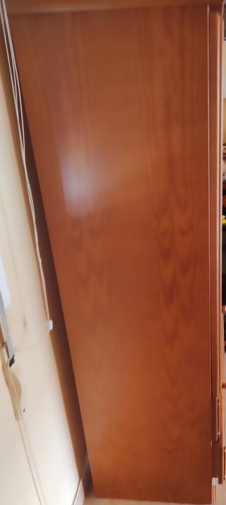 Vitrina madera - Mueble con 2 cajones