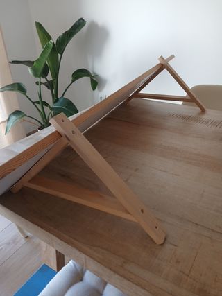 Estante blanco Ikea - Madera maciza