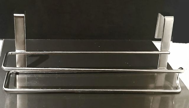 Portarotolo da cucina - Acciaio inossidabile