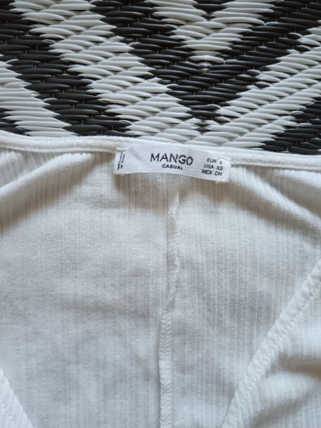 Conjunto verano vichy negro y blanco