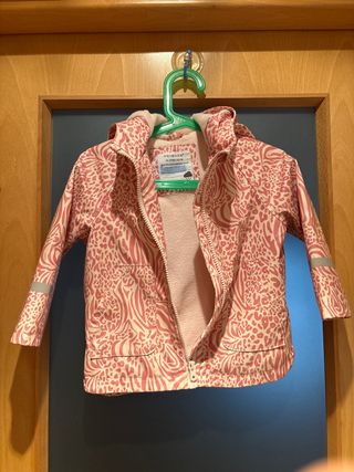 Chaquetón niña Primark rosa 1½-2 años