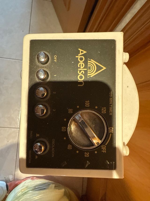 Ventilador Apelson - blanco