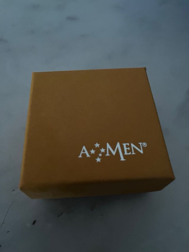 Orecchini AMEN quadrifoglio blu