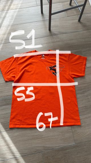 Maglia Orioles Arancione Tg L