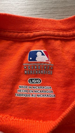 Maglia Orioles Arancione Tg L