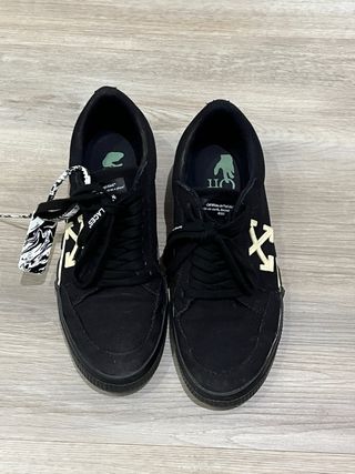 Zapatillas Off-White Vulcanizadas Negras