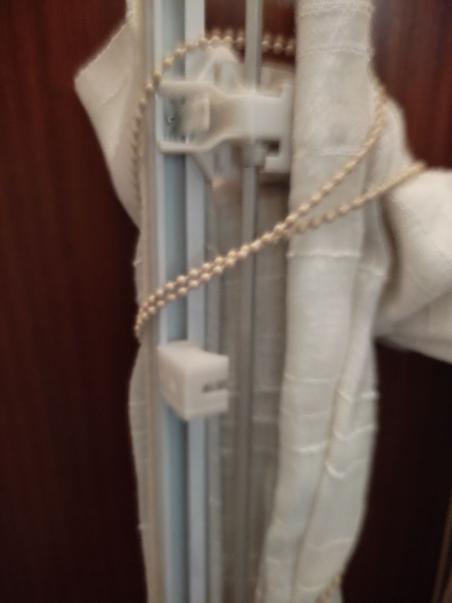 2 Estores color crudo plegables 115x150cm