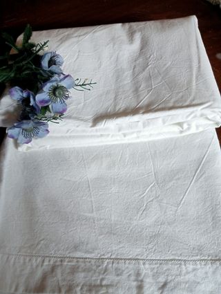 Lenzuolo NK cotone bianco 240x270 cm