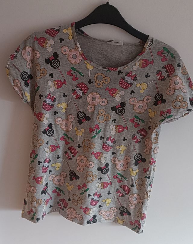 Camiseta Mickey Mouse multicolor, nueva