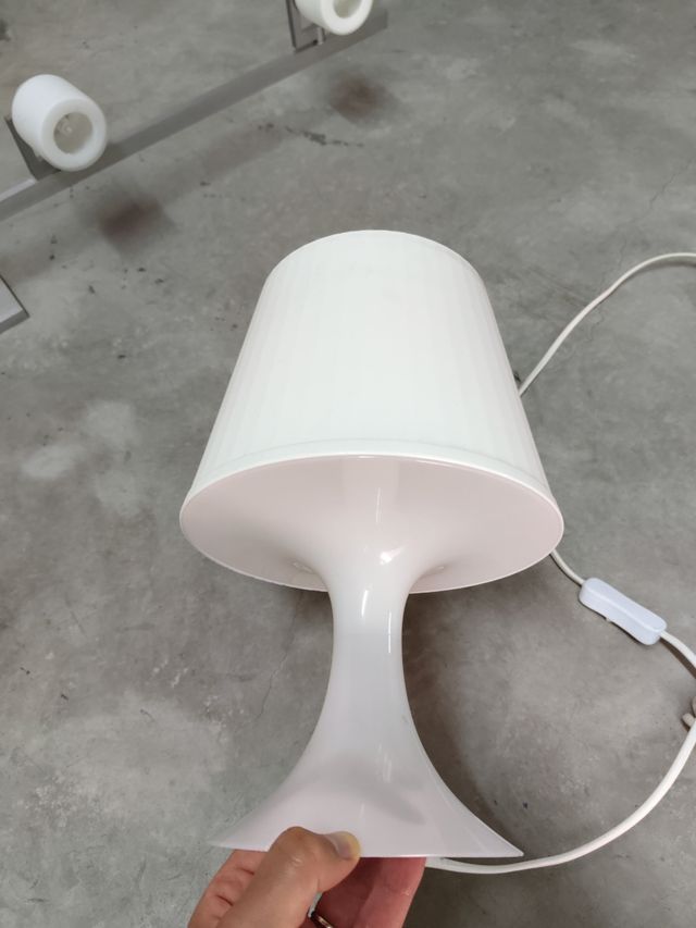 2 Lamparas Ikea - Cristal traslucido + regalo